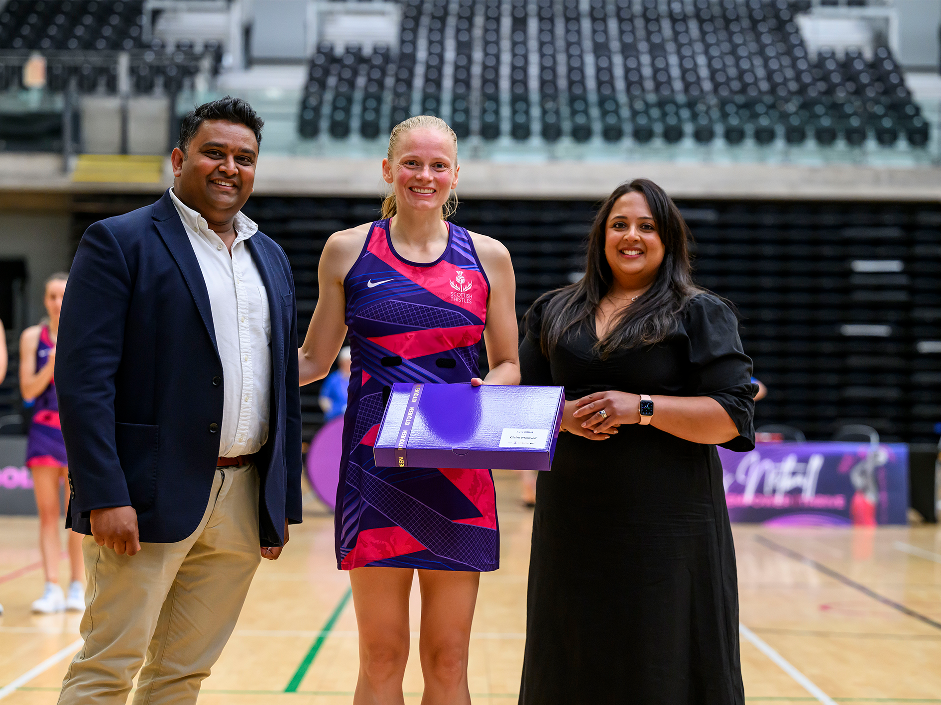 KitQueen Official Partner of the Scottish Thistles 