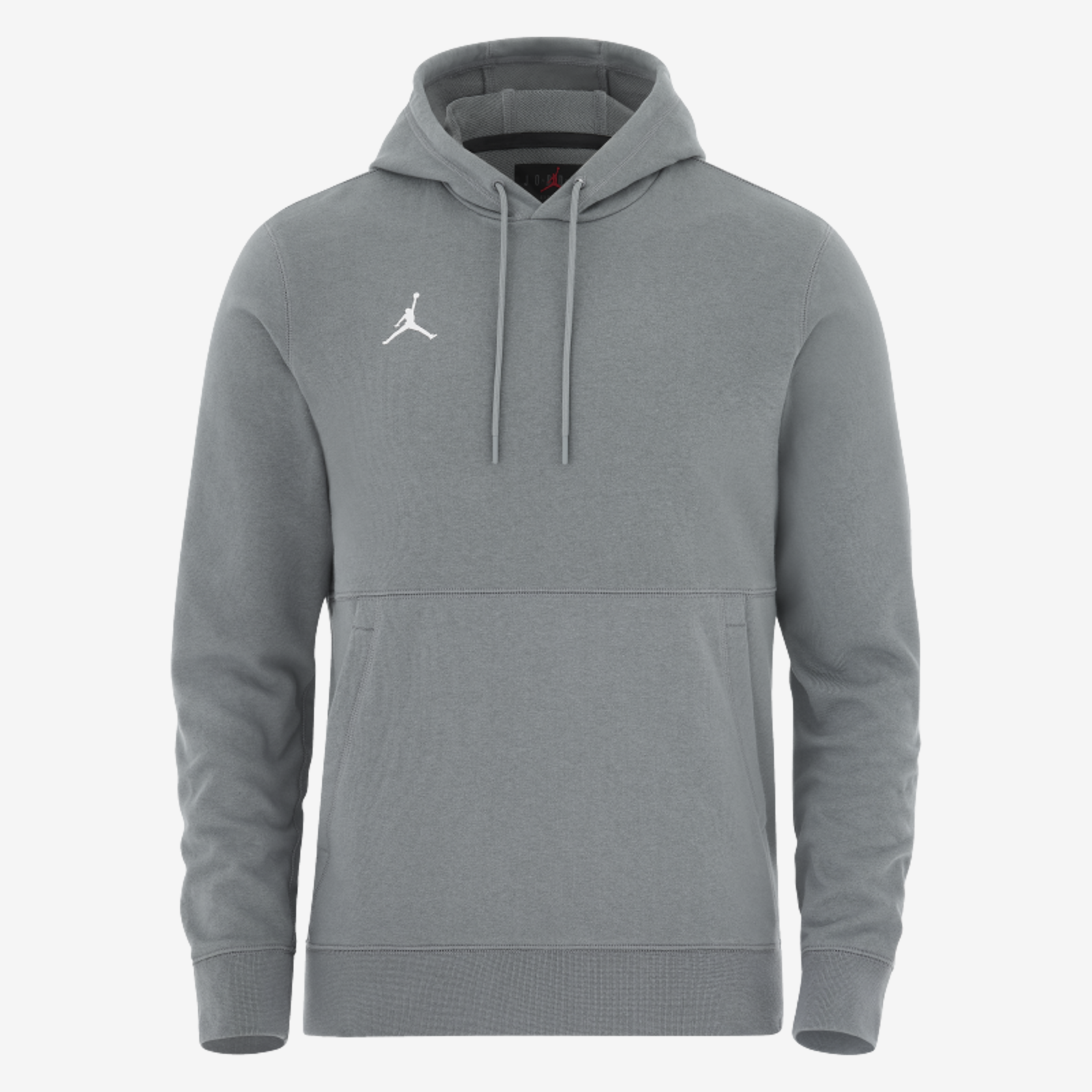 Unisex Jordan Team25 Stock Air Fleece Hoodie in cool grey
