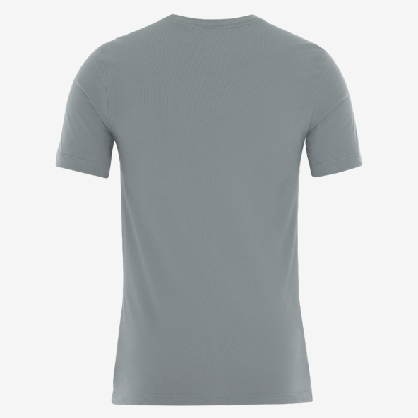 Gray t-shirt on a white background